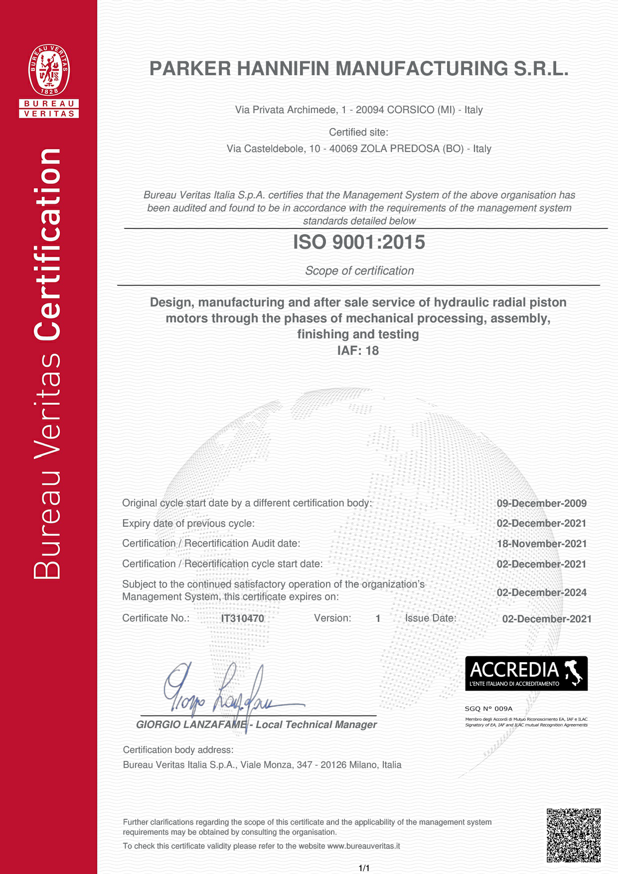 PMDE_Bologna_ISO_9001_Certificat